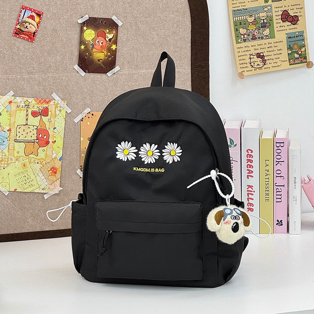 Embroidered Floral Backpack Kalsten