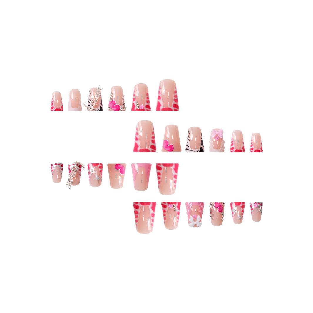 Artistic 3D Decorative Press-On Nail Art Kalsten