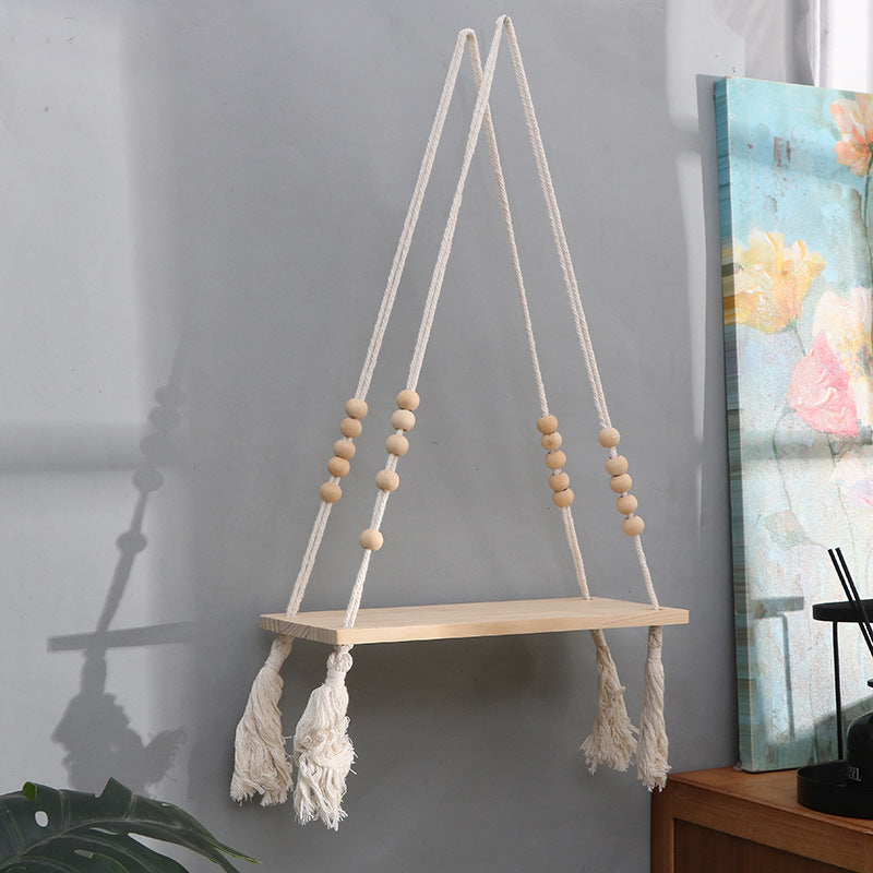 Hanging Wooden Shelf Kalsten