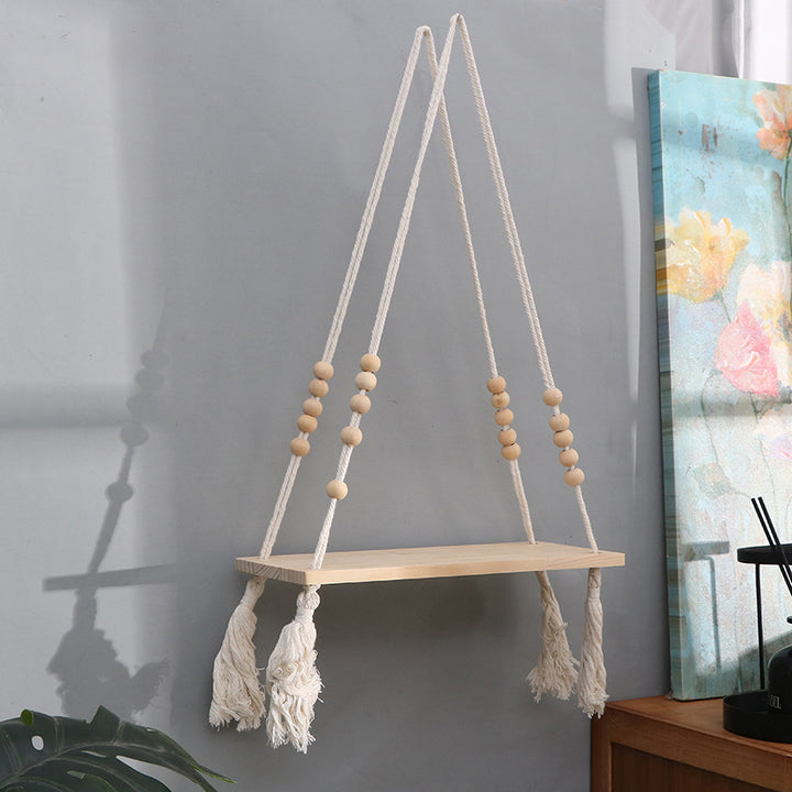 Hanging Wooden Shelf Kalsten
