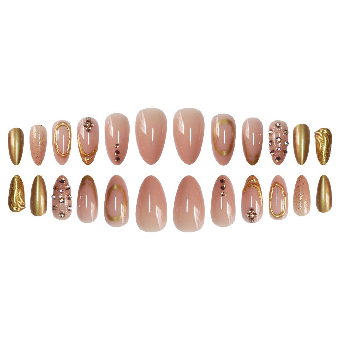 Glamorous 3D Nail Art Extensions Kalsten