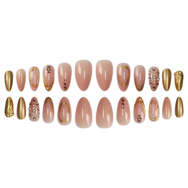 Glamorous 3D Nail Art Extensions Kalsten