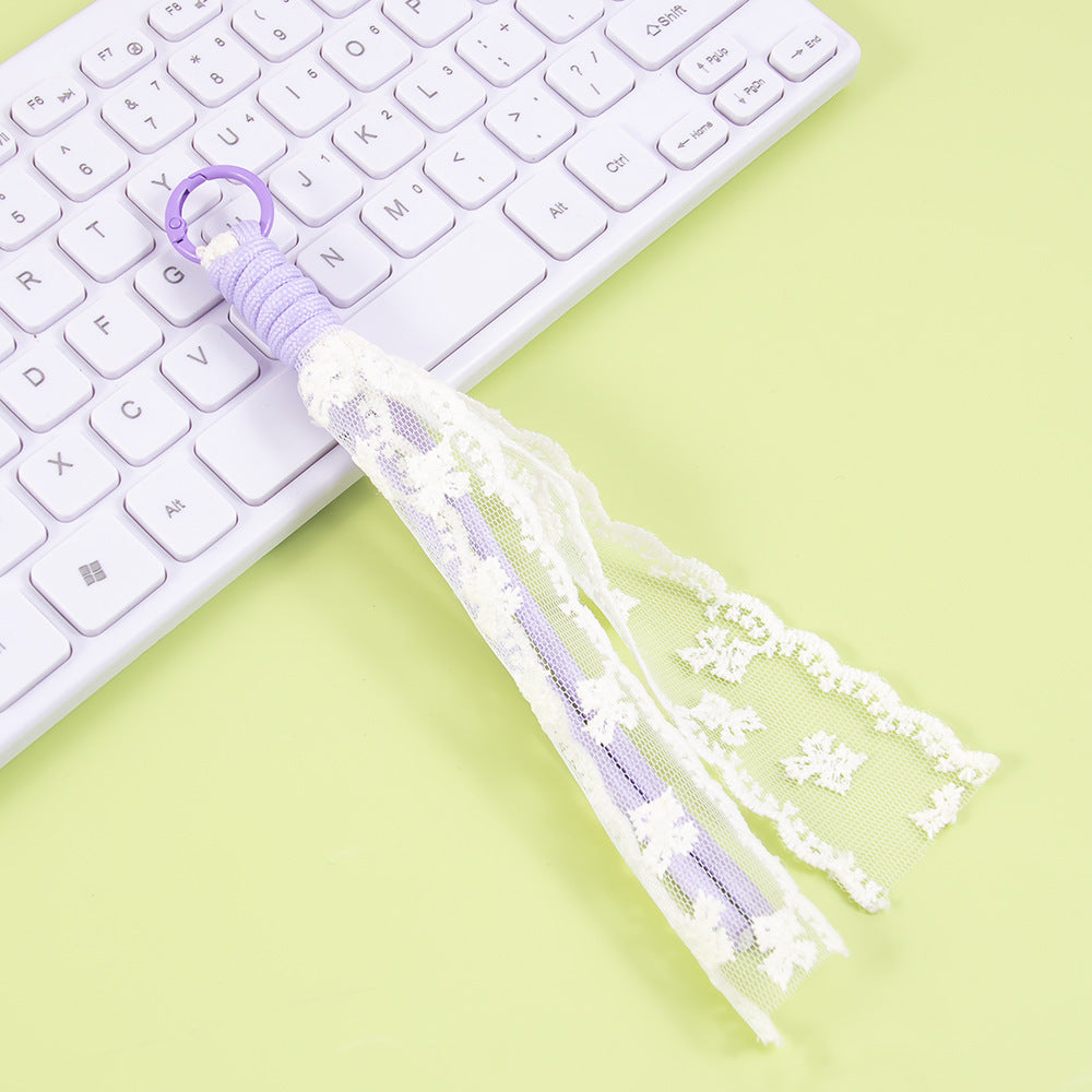Elegant Lace Tassel Keychain Kalsten