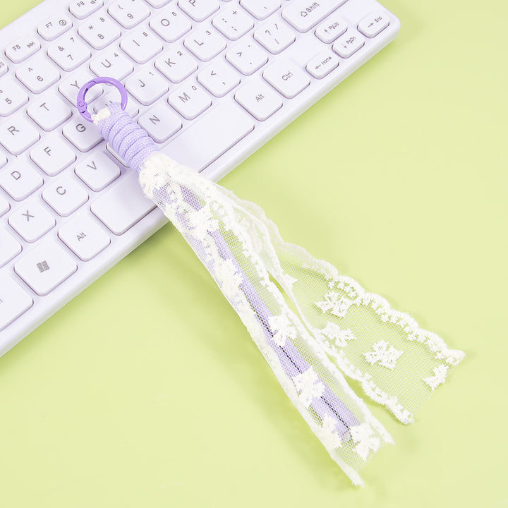 Elegant Lace Tassel Keychain Kalsten