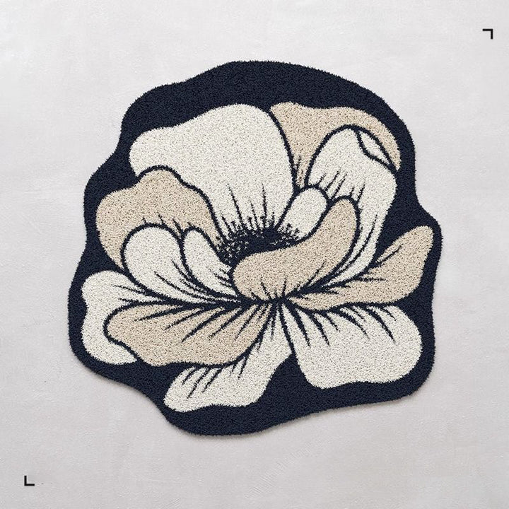 Floral Shaped Area Rug  1789754099