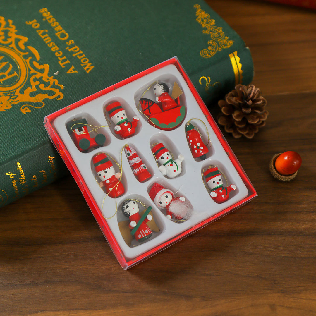 Decorative Christmas Themed Figurine Set Kalsten