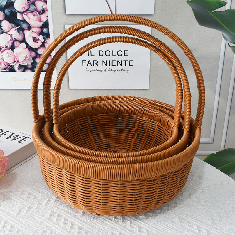 Handcrafted Woven Shopping Basket Kalsten