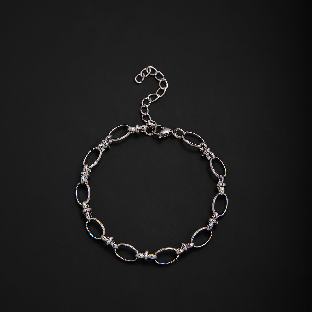 Elegant Geometric Link Bracelet Kalsten
