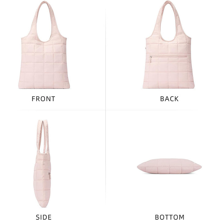 Padded shoulder bag with modern quilted design Kalsten