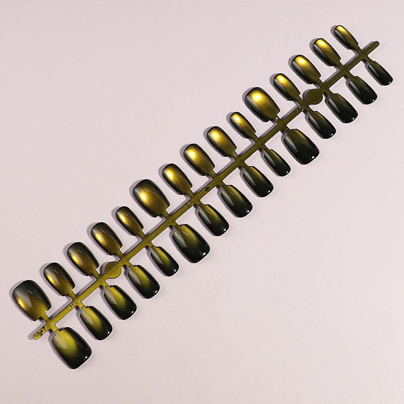 Glossy Metallic Press-On Nail Tips Kalsten