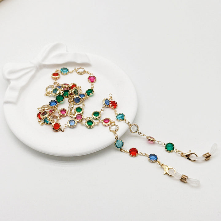 Crystal Chain Eyewear Holder Kalsten