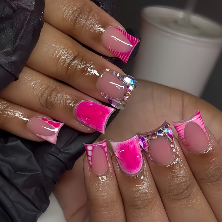 Artistic Press-On Nail Set Kalsten