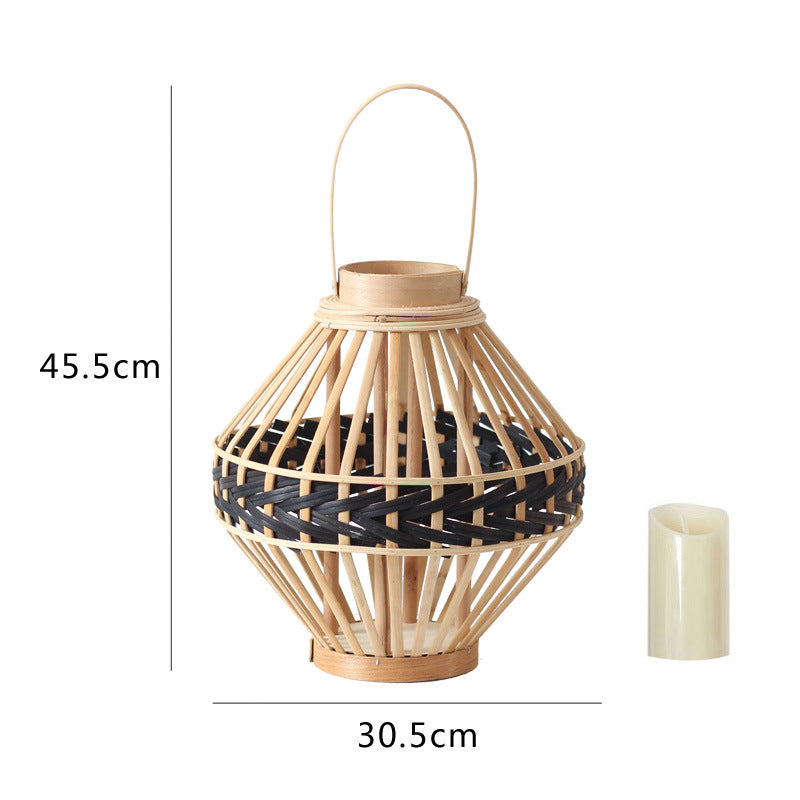 Decorative Rattan Lantern Kalsten