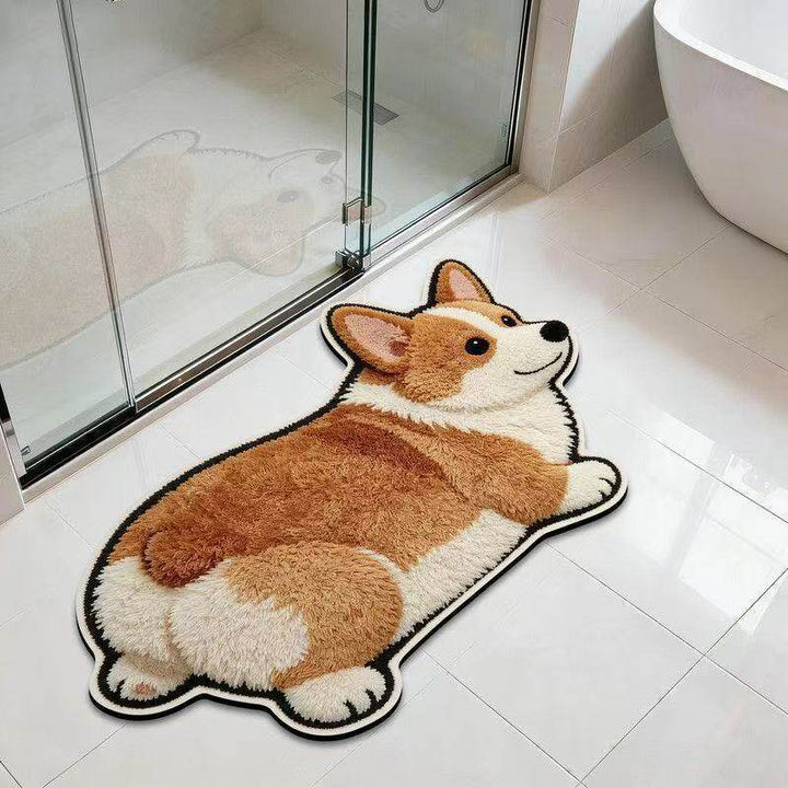 Rottweiler-Themed Decorative Area Rug