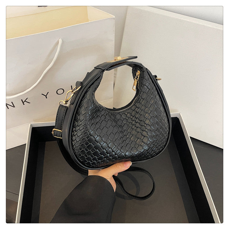 WoTextured Leather Hobo Bag Kalsten