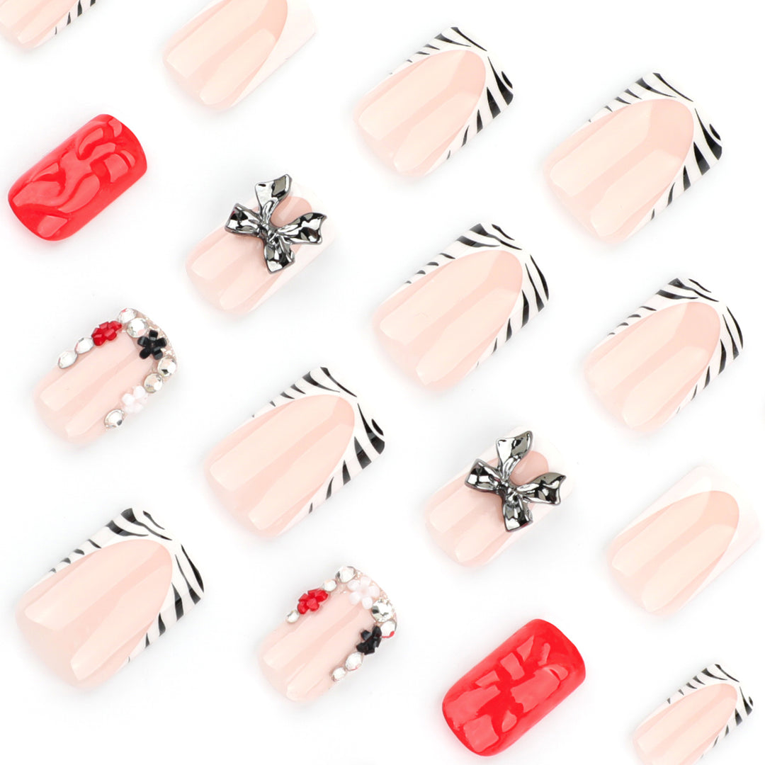 Artistic Nail Art with 3D Embellishments Kalsten