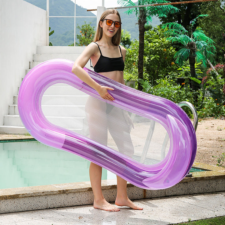 Women Inflatable Lounge Couch with Breathable Mesh Surface Kalsten
