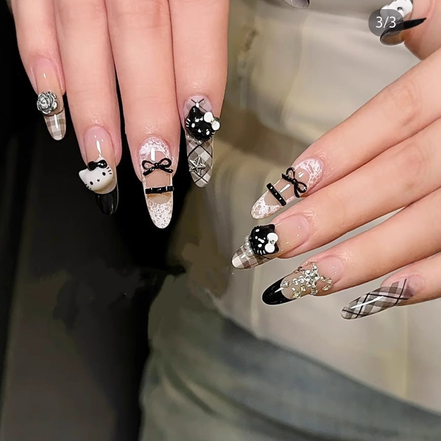 Creative Thematic Press-On Nail Design Kalsten