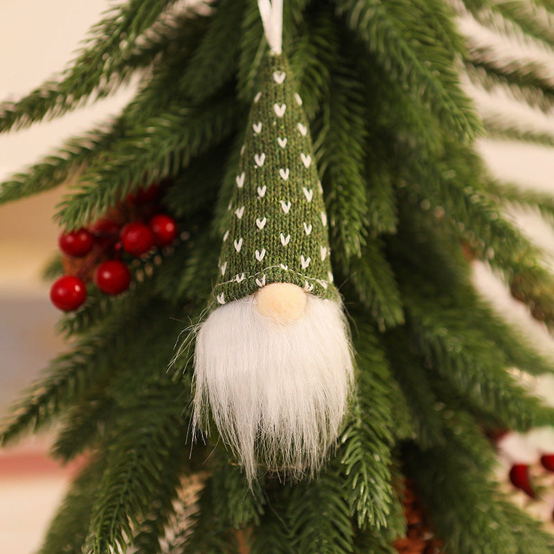 Decorative Felt Santa Gnome Ornament Kalsten