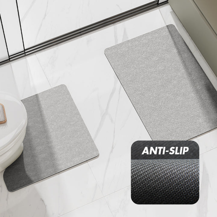 Soft Absorbent Bathroom Mat Set