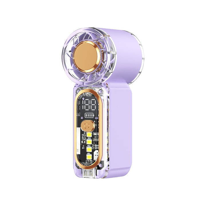 Ladies portable high-performance fan with LED display Kalsten