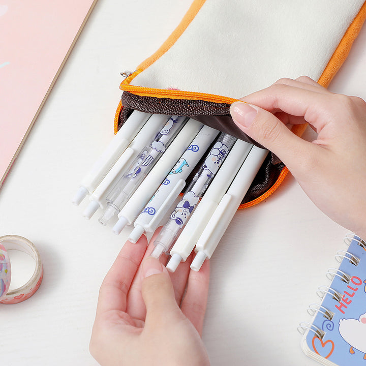 Plush Cartoon-Themed Pencil Case Kalsten