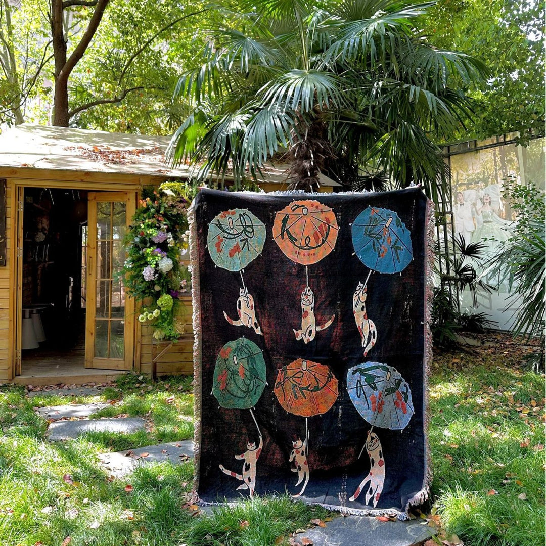 Artistic Tapestry Throw Blanket
