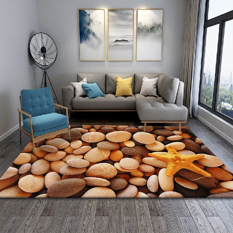 Stone Pattern Area Rug