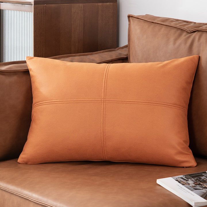 Luxury Faux Leather Cushion