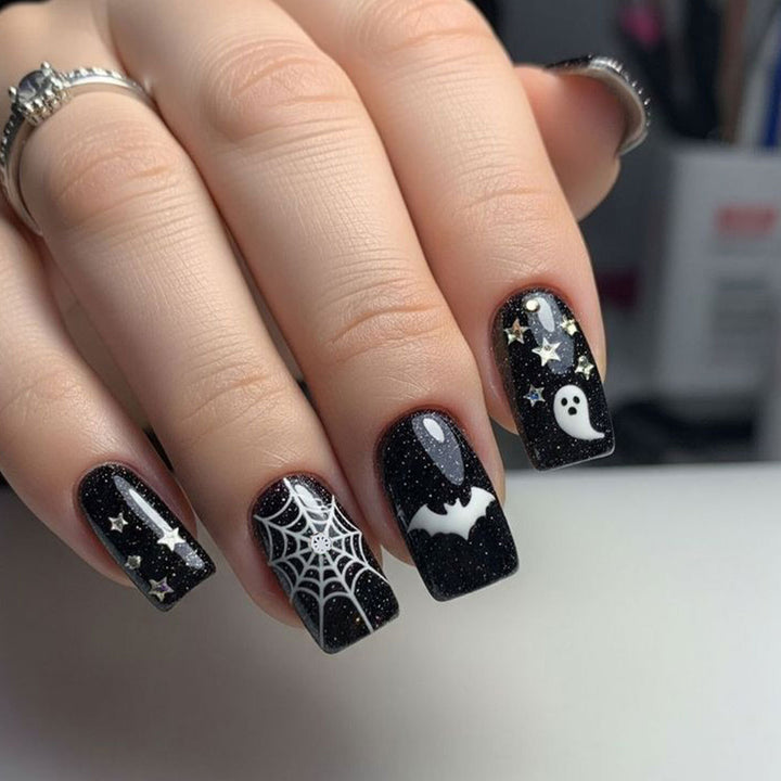 Halloween-Themed 3D Fungal Acrylic Nail Art Set Kalsten