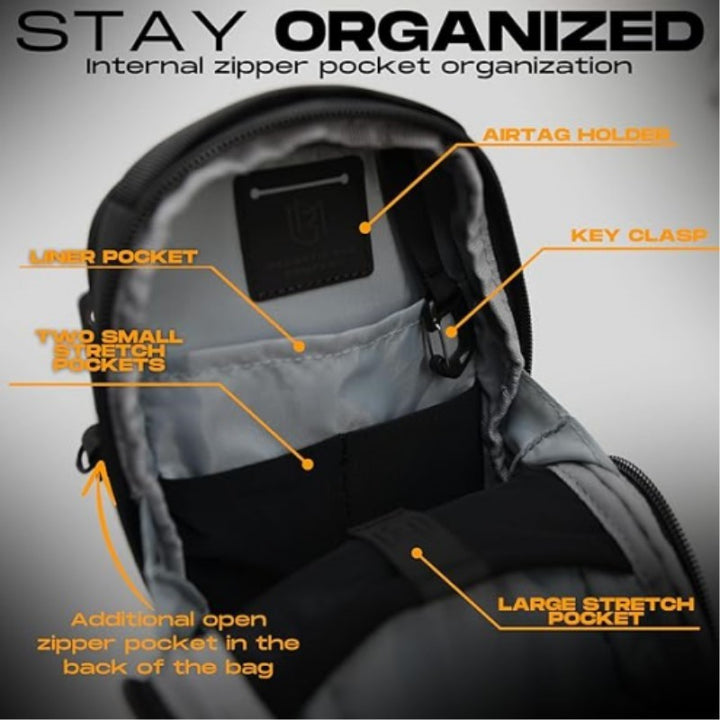 Multifunctional shoulder bag with adjustable shoulder strap Kalsten