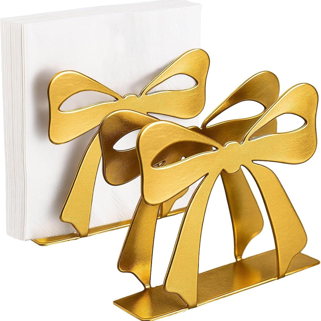 Decorative Bow-Shaped Bookend