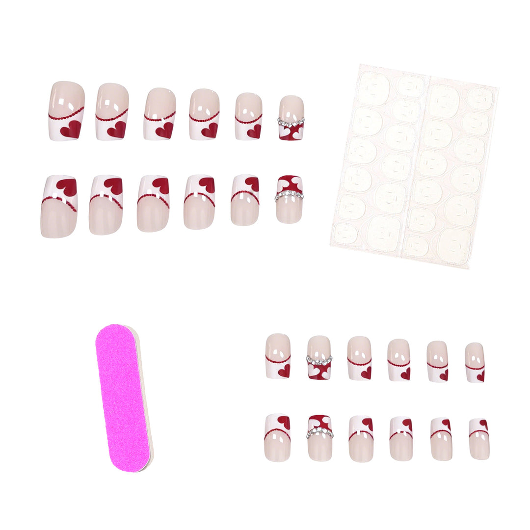 Heart-Themed Nail Art Set Kalsten