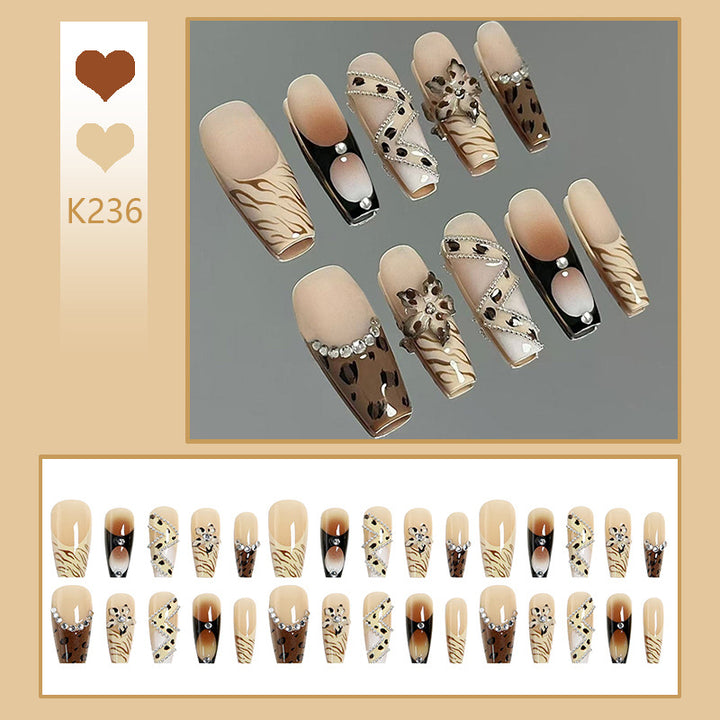 Artificial nail set with unique design Kalsten