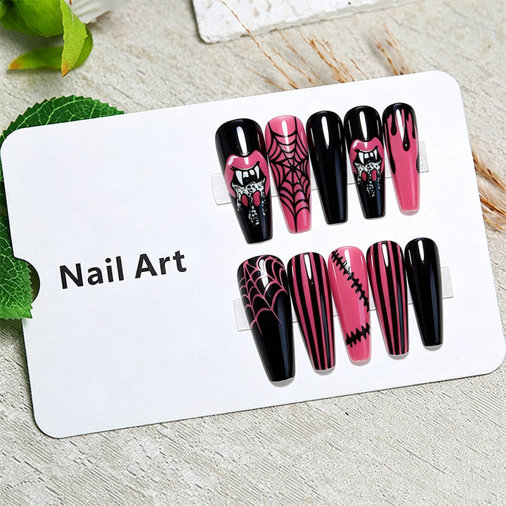 Creative nail art with Halloween designs Kalsten