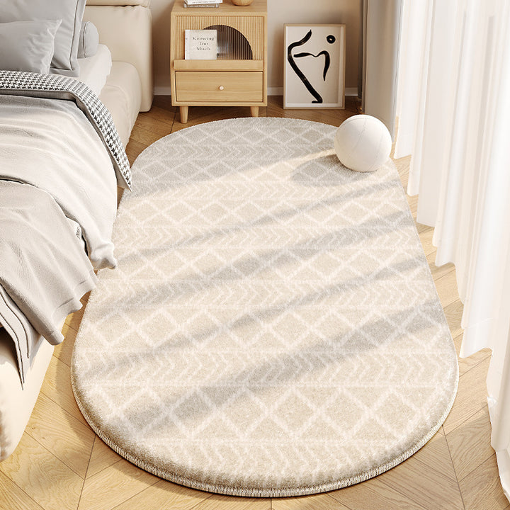 Cozy Footprint Shaped Area Rug