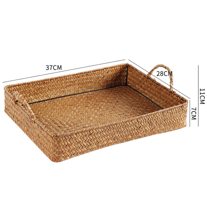 Handwoven Multi-Purpose Serving Tray Kalsten