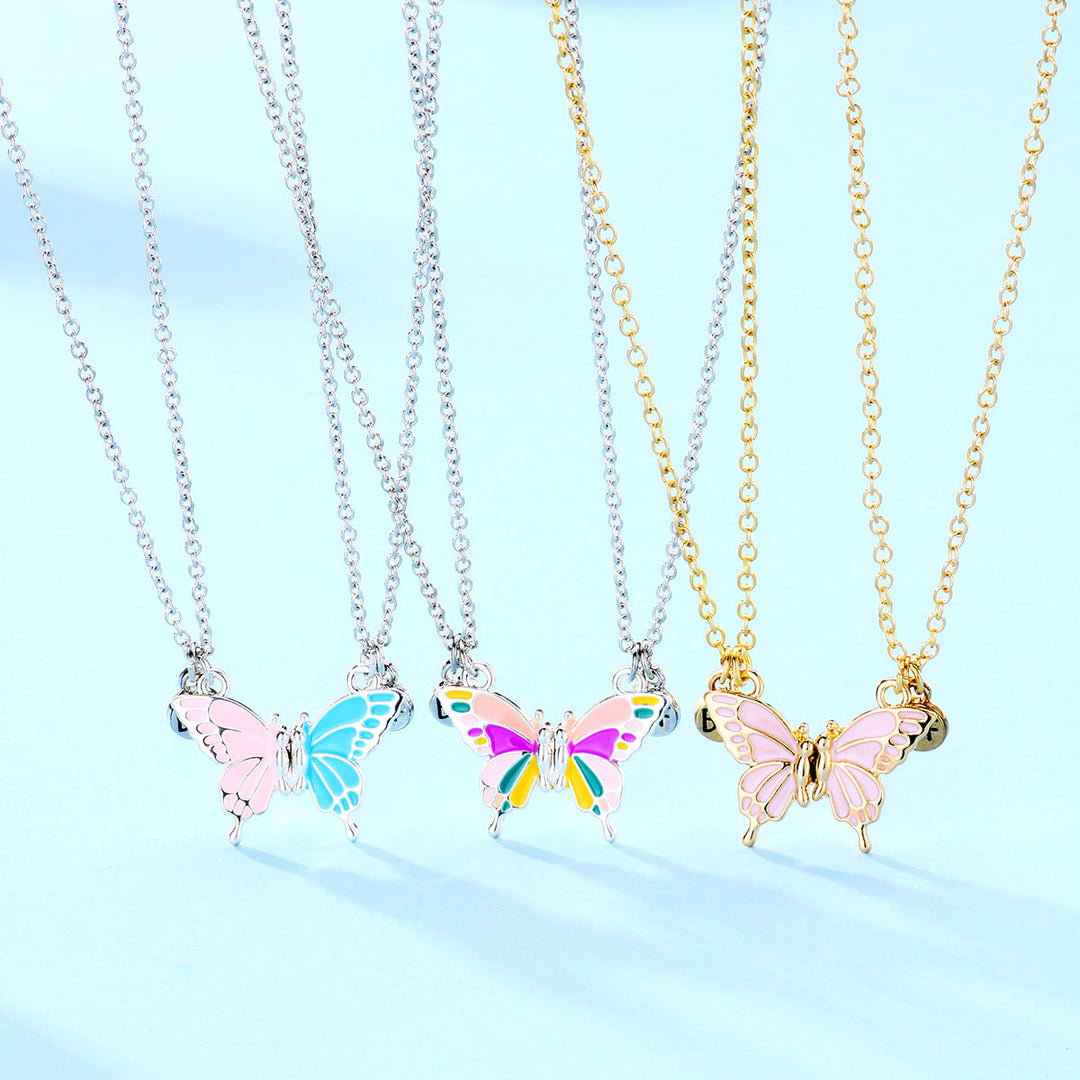 Butterfly Pendant Friendship Necklace Kalsten