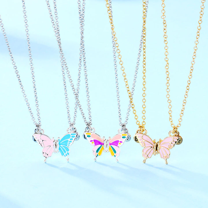 Butterfly Pendant Friendship Necklace Kalsten