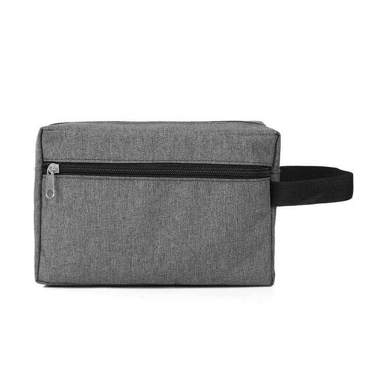 Practical cosmetic bag with two zippers Kalsten