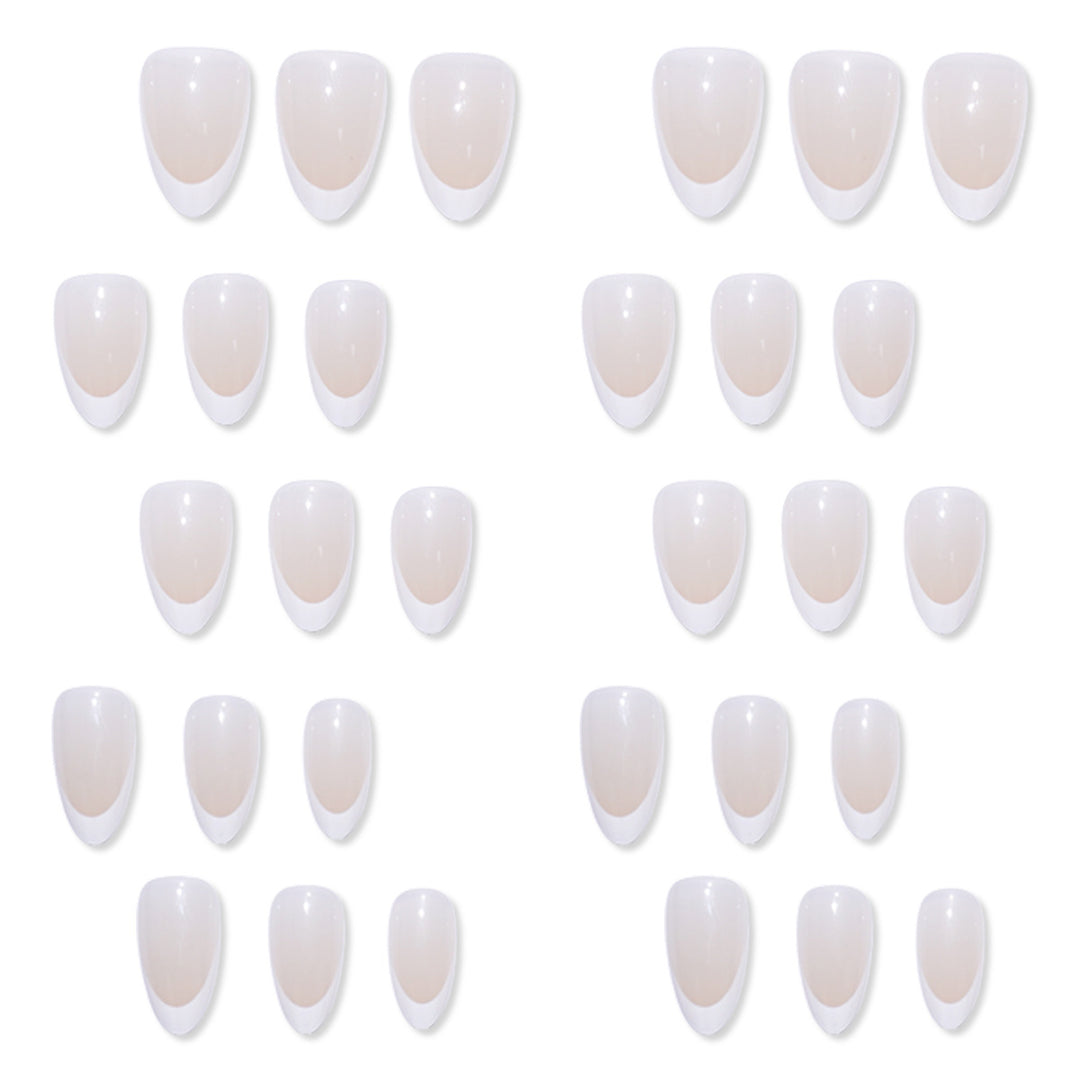 French Tip Press-On Nail Set