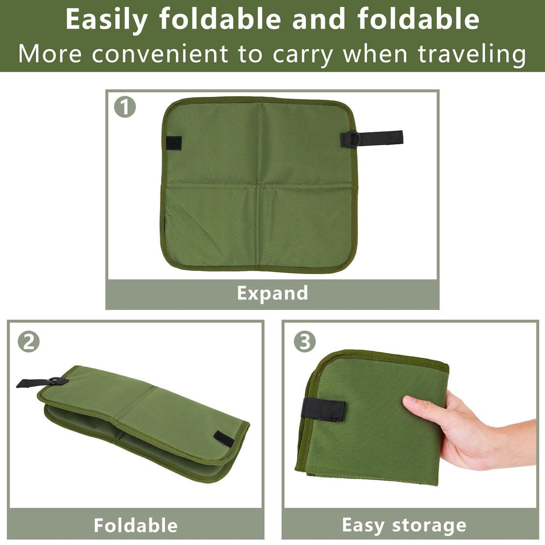 Ladies outdoor seating mat with detachable carrying strap Kalsten