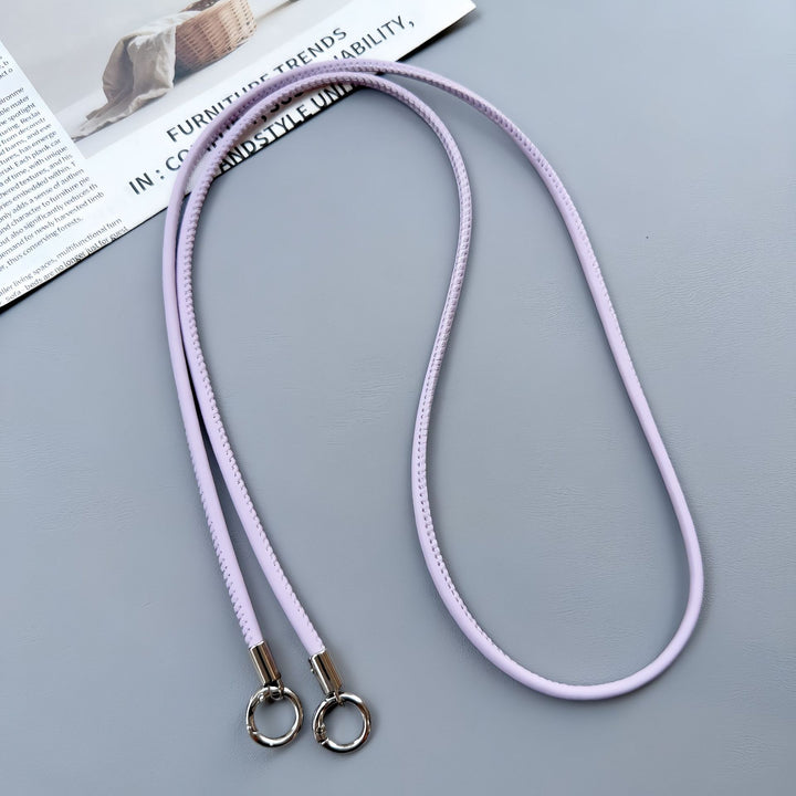 Premium Double-Ring Leather Lanyard Kalsten
