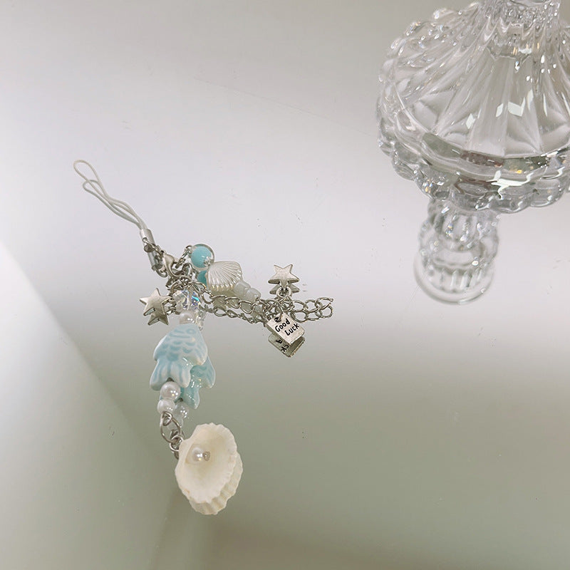Decorative Marine-Themed Charm Keychain Kalsten