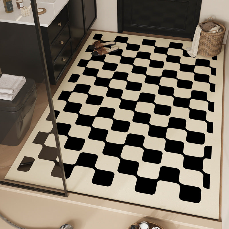Playful Dog-Themed Bath Mat