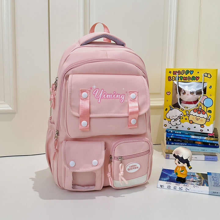 Multi-Compartment Graphic Design Backpack