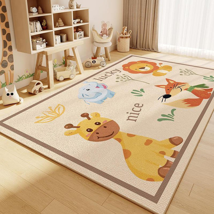 Playful Cartoon-Themed Area Rug