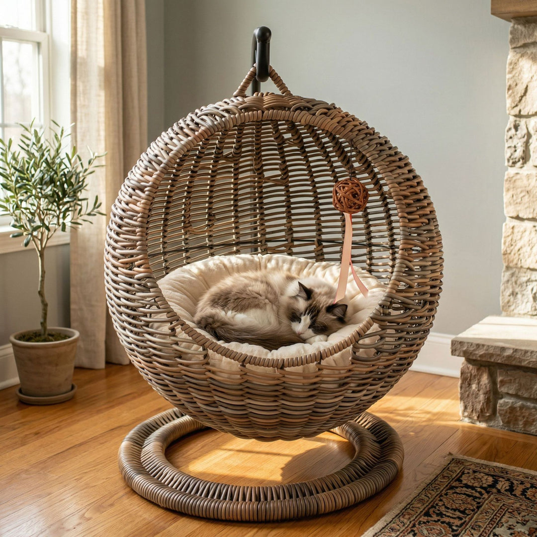 Hanging basket with comfortable padding Kalsten