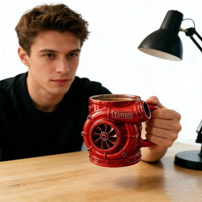 Turbo-Engine Prototype Coffee Mug Kalsten
