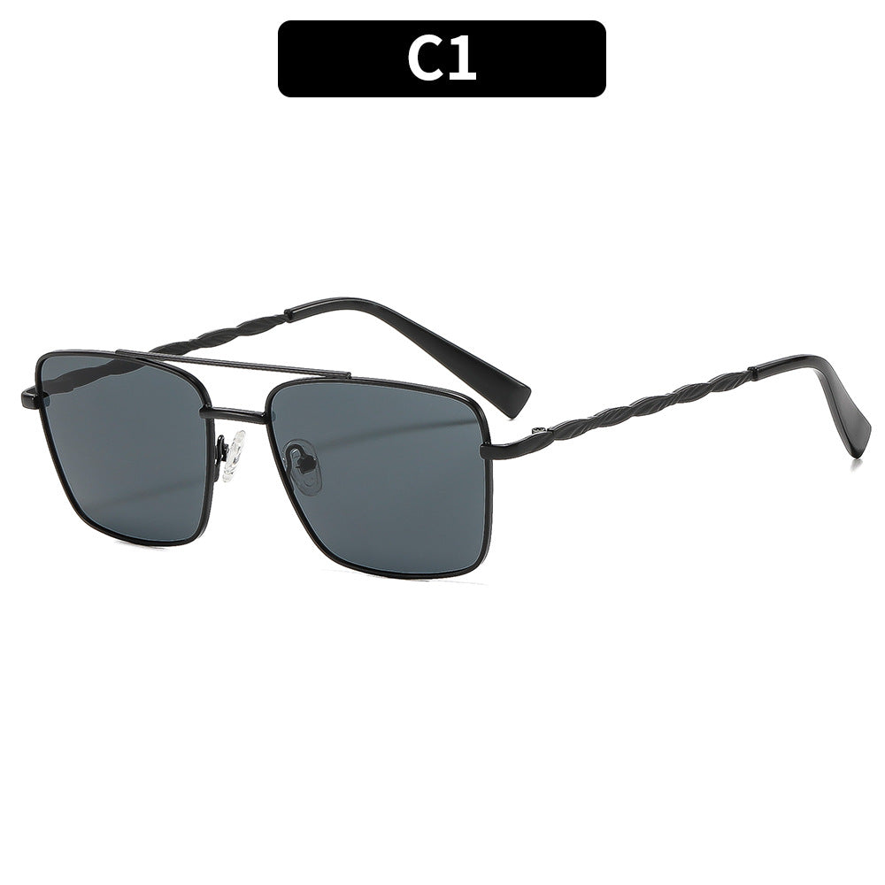 Designer Square Frame Sunglasses